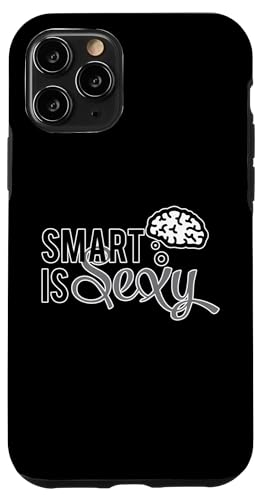 Science Biology Smart ist sexy, geekschick, kluger Nerd, lustiges Meme Hülle für iPhone 11 Pro von Weird Science All Stars