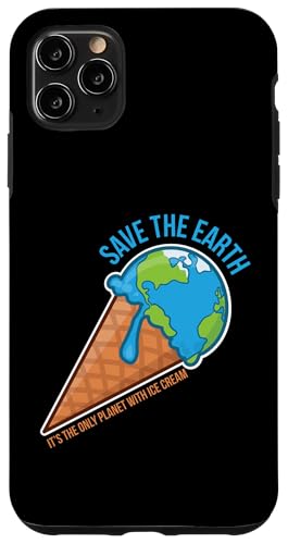 Science Eco Warrior Ice Cream Meme „Rette die Erde“, Naturliebhaber Hülle für iPhone 11 Pro Max von Weird Science All Stars