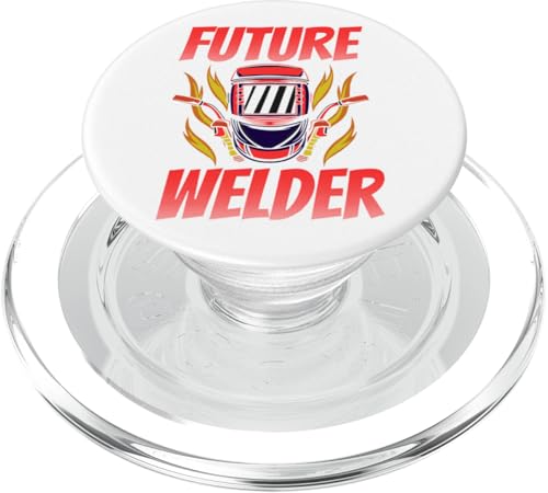 Schweißerschweißen Vintage Future Schweißer PopSockets PopGrip für MagSafe von Welding Welder HD0