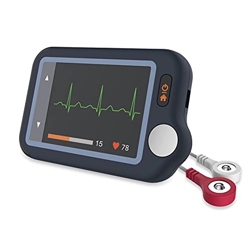 Wellue EKG Gerät für zuhause, Bluetooth EKG Monitor mit iOS & Android App, 30s / 60s / 5min Messzeit für Smartphone und PC, Persönlicher tragbarer Herzgesundheits-Tracker von Wellue