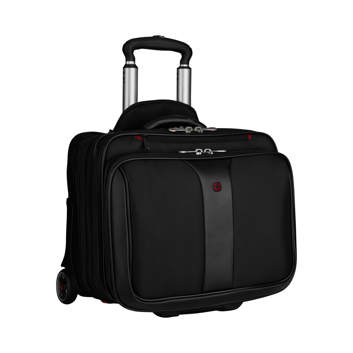 Wenger "Patriot" Notebook Trolley 17", Business-Set, schwarz [inkl. 15,4" Notebooktasche] von Wenger