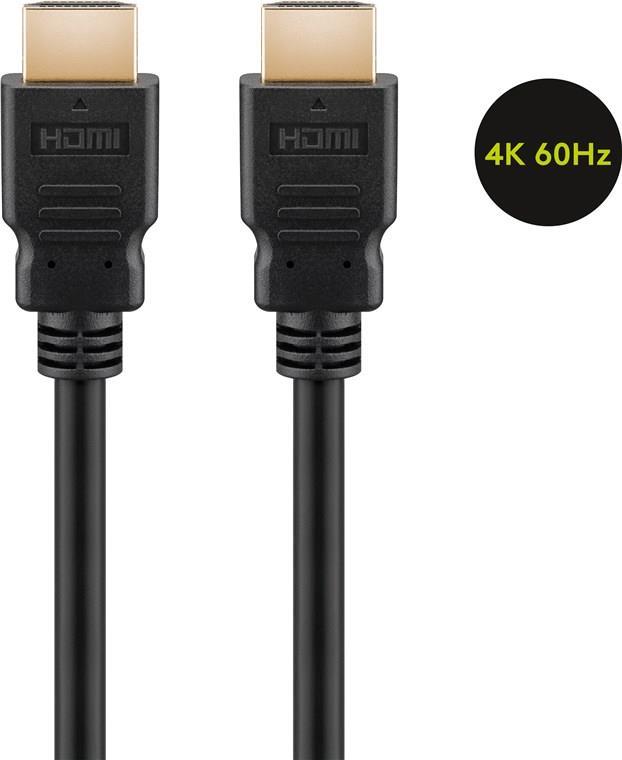 Goobay High-Speed-HDMI�-Kabel mit Ethernet (61162) von Wentronic