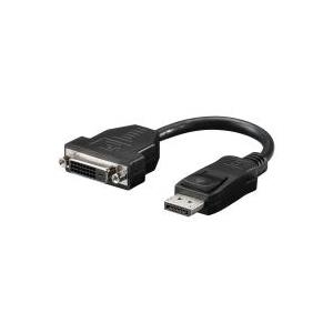 Wentronic Goobay - Display-Adapter - DisplayPort (M) bis DVI-D (W) - Schwarz (69873) von Wentronic