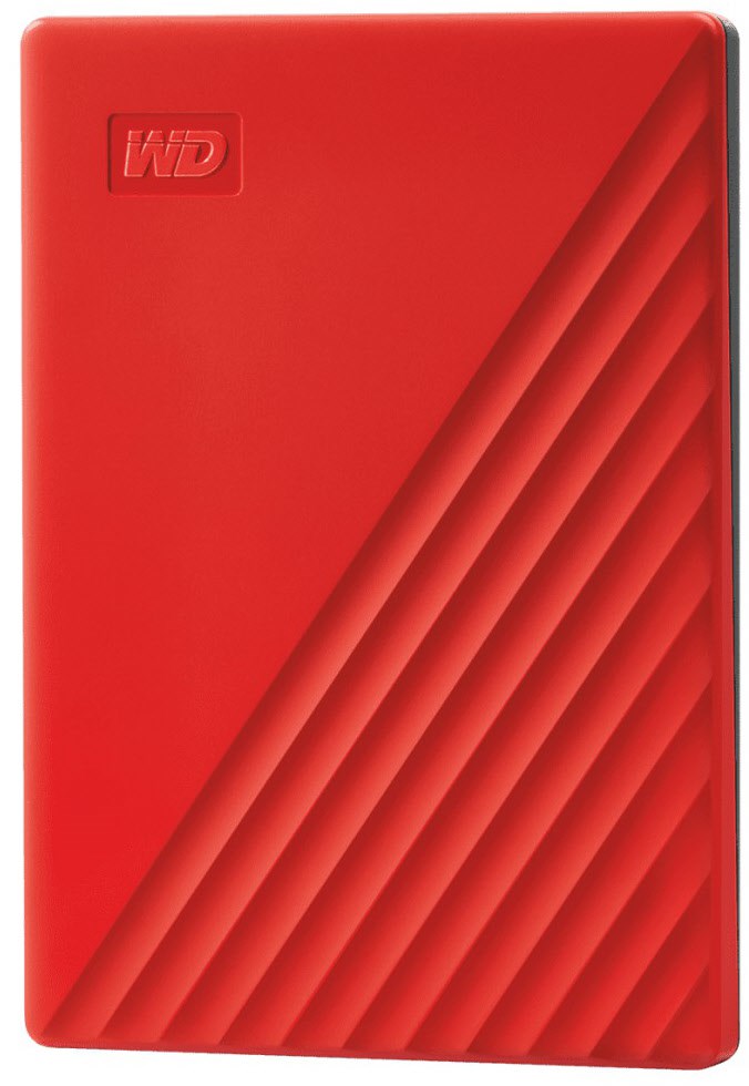 My Passport (2TB) Externe Festplatte rot von Western Digital