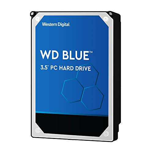 WD Blue WD5000AZLX Interne Festplatte (500 GB, 7.200 U/min, 32 MB Cache, SATA 6,0 GB/s, 3,5 Zoll / 8,9 cm) (Generalüberholt) von Western Digital