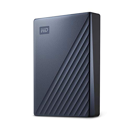 WD My Passport Ultra externe Festplatte 6 TB (mobiler Speicher, Metallgehäuse, herunterladbare Software, automatische Backups, Passwortschutz) Mitternachtsblau - auch kompatibel mit PC, Xbox und PS4 von WD