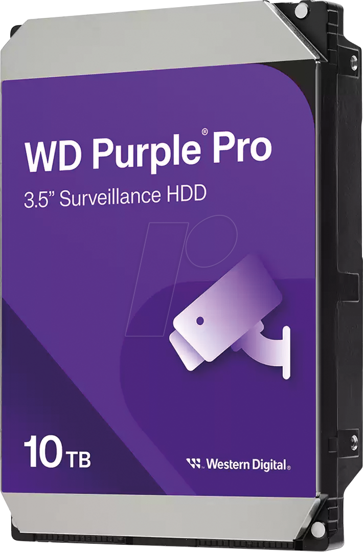 WD102PURP - 10TB Festplatte WD Purple Pro - Video von Western Digital