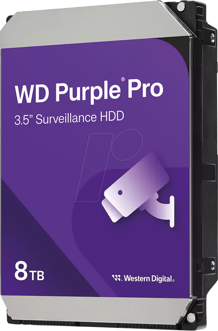 WD8002PURP - 8TB Festplatte WD Purple Pro - Video von Western Digital