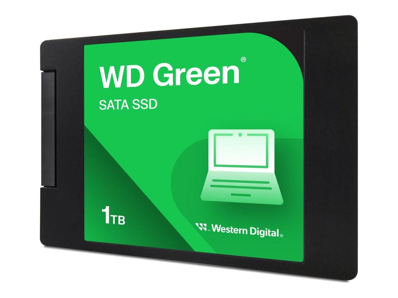 WD Green SATA SSD 2,5" mit Gehäuse 1 TB von Western Digital