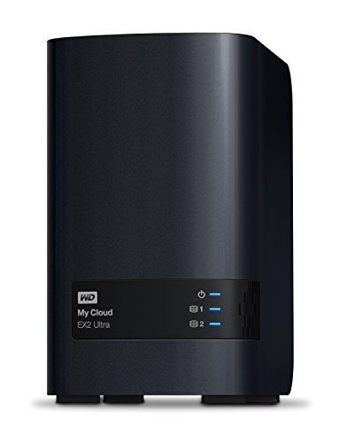 Western Digital My Cloud EX2 Ultra Armada 385 Eingebauter Ethernet-Anschluss Desktop Schwarz von Western Digital