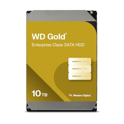 Western Digital WD Gold WD102KRYZ - 10 TB, 3,5 Zoll, SATA 6 Gbit/s von Western Digital