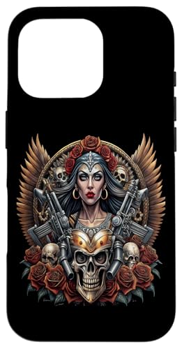 Hülle für iPhone 16 Pro Biker Motorrad Freak Chopper Rider Cruiser Rocker Roadtrip von Wheelie Motorcycle Club Biker Frock Biker Meeting