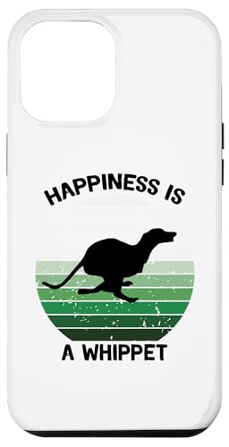 Hülle für iPhone 12 Pro Max Glück ist ein Whippet von Whippet Dog Life Mom Messy Bun T-Shirt