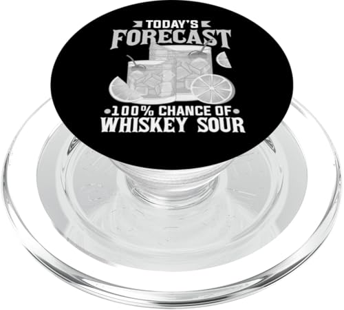 Whiskey Sour Lustiges Cocktailgetränk Rezept PopSockets PopGrip für MagSafe von Whiskey Sour