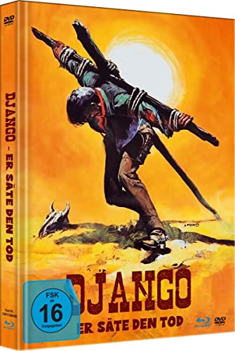 Django - Er säte den Tod (Uncut Limited Mediabook, in HD neu abgetastet, Blu-ray+DVD+Booklet) von White Pearl Classics / daredo (Soulfood)