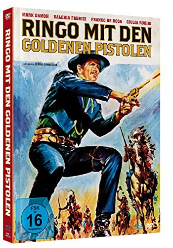 Ringo mit den goldenen Pistolen - Uncut Limited Mediabook - in HD neu abgetastet (+ DVD) [Blu-ray] von White Pearl Classics / daredo (Soulfood)