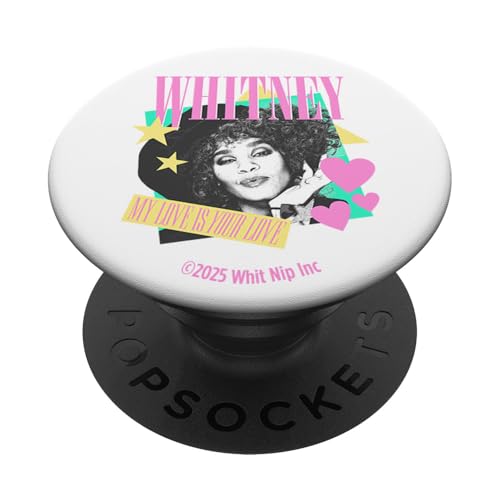 Whitney Houston Meine Liebe ist deine Liebe Pop Art PopSockets Klebender PopGrip von Whitney Houston