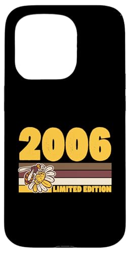 Hülle für iPhone 15 Pro Imker Born On 2006 Limited Edition Bee Birthday Year von Wholesome Birthday Party Supplies for Beekeepers