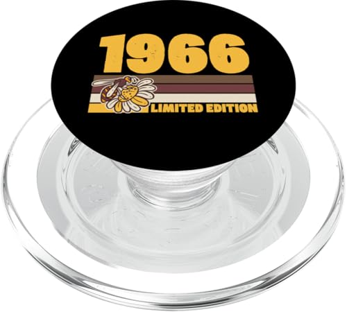 Imker Born On 1966 Limited Edition Bee Birthday Year PopSockets PopGrip für MagSafe von Wholesome Birthday Party Supplies for Beekeepers