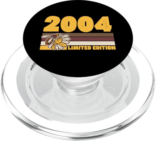 Imker Born On 2004 Limited Edition Bee Birthday Year PopSockets PopGrip für MagSafe von Wholesome Birthday Party Supplies for Beekeepers