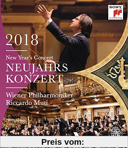 Neujahrskonzert 2018 / New Year's Concert 2018 [Blu-ray] von Wiener Philharmoniker