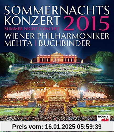 Sommernachtskonzert 2015 [Blu-ray] von Wiener Philharmoniker