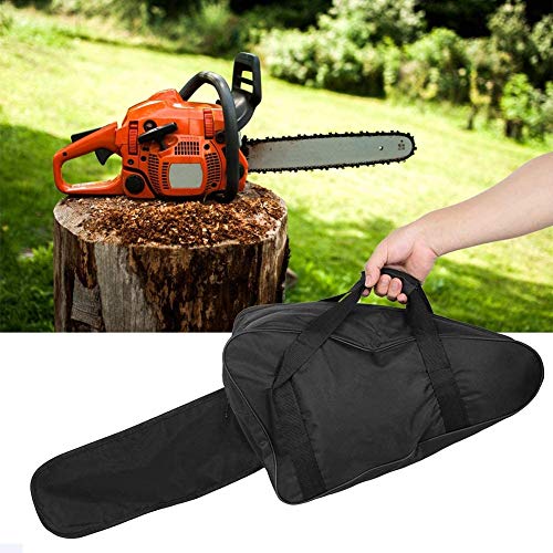 Wifehelper Oxford Stoff Kettensägen Tasche, Tragbare wasserdichte Kettensägen Kasten Voller Schutz Speicher Tragetasche für Gartenarbeit von Wifehelper