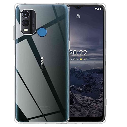 Wigento Für Nokia G11 Plus Silikoncase TPU Schutz Transparent Handy Tasche Hülle Cover Etui Zubehör Neu von Wigento