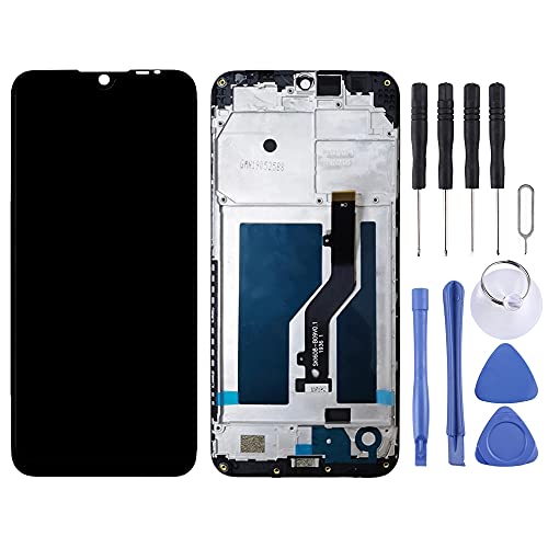 Wigento Für ZTE Blade A7 2019 Display Full LCD Einheit mit Rahmen Touch Ersatzteil Reparatur Schwarz von Wigento