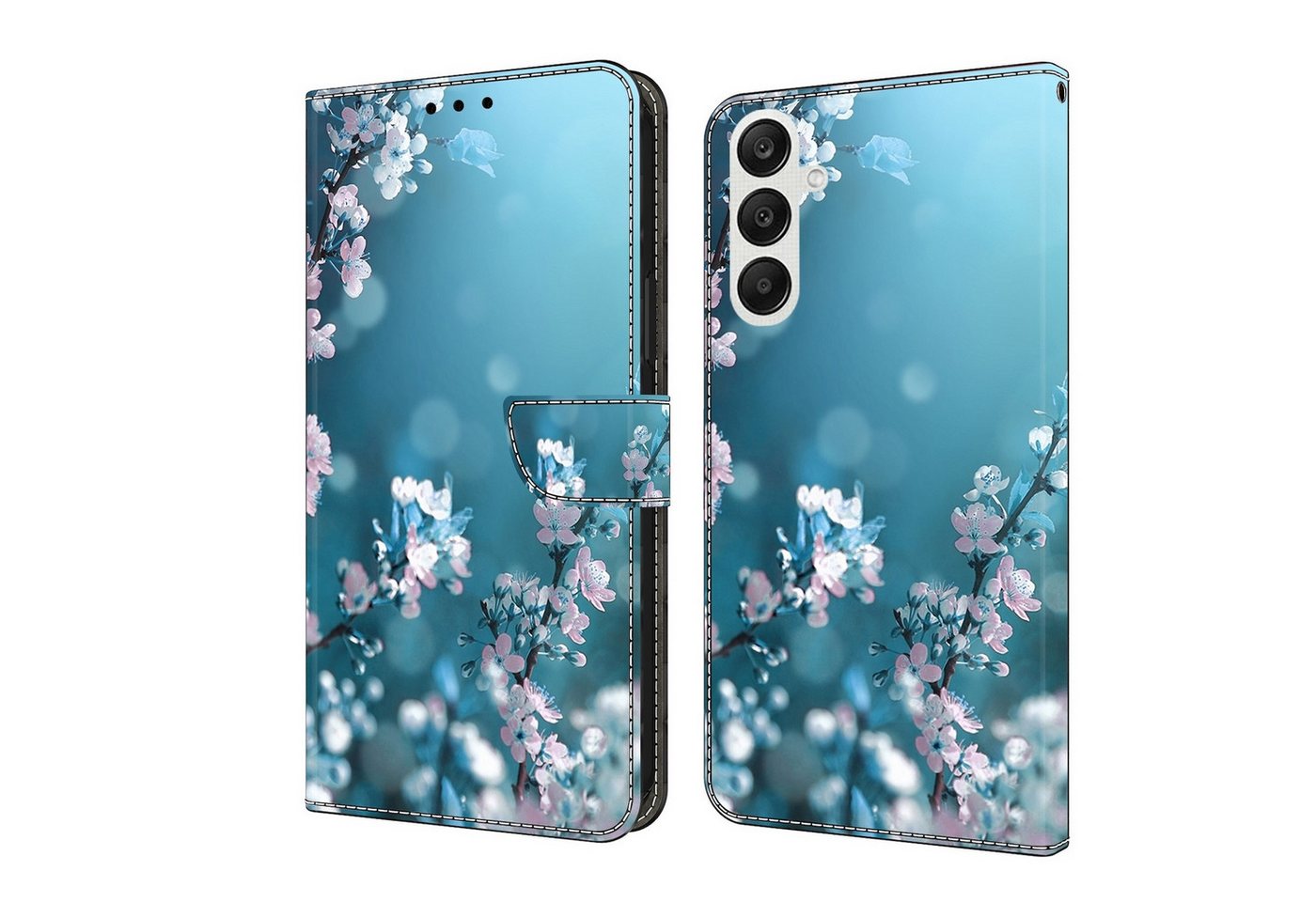 Wigento Handyhülle Für Samsung Galaxy A55 Kunstleder Schutz Tasche Hülle Book Motiv 14 Wigento Handyhülle Für Samsung Galaxy A55 Kunstleder Schutz Tasche Hülle Book Motiv 14 von Wigento