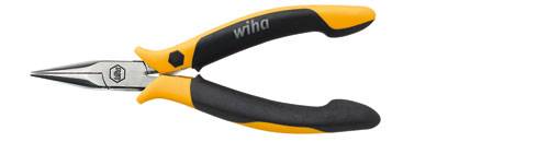 Wiha 26799 ESD Flachrundzange Gerade 120mm Wiha 26799 ESD Flachrundzange Gerade 120mm von Wiha