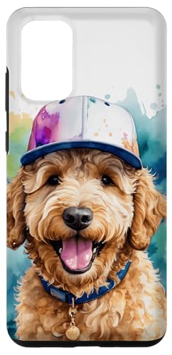 Hülle für Galaxy S20+ Goldendoodle Snapback Cap Hund Tier Aufdruck Design Print von Wild Life Merch