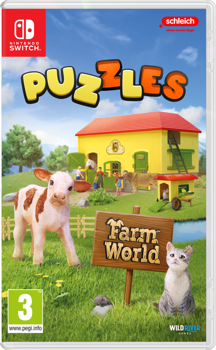 Schleich Puzzles FARM WORLD von Wild River