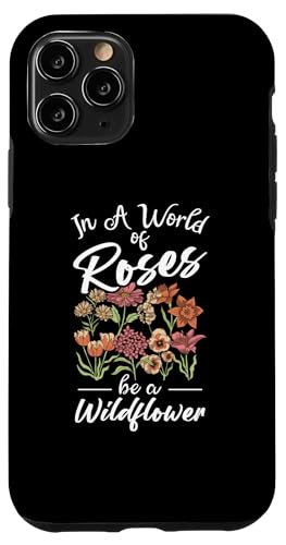 Hülle für iPhone 11 Pro Natur Blumen Wildblume von Wildflower Floral Art Designs