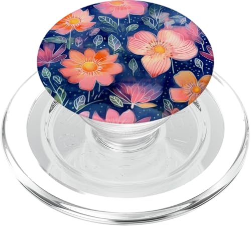 Skurrile Aquarell gemischte Blumen N2 PopSockets PopGrip für MagSafe von Wildflower&Bloom Co.