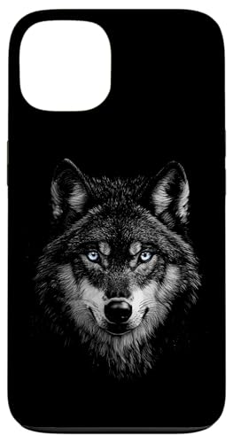 Hülle für iPhone 13 Mystischer Wolf Tier Kunst Wolfmotiv Wölfe von Wildlife Vibes Streetwear Creations