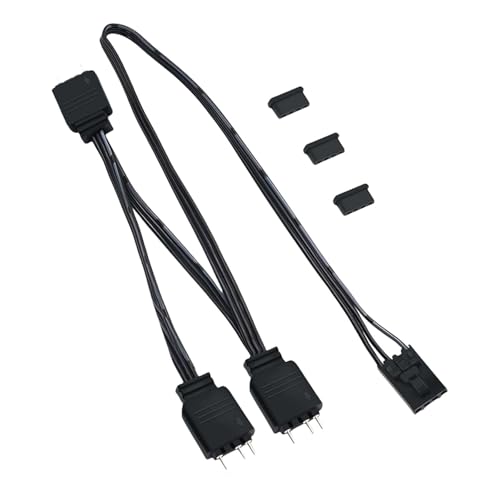 Wilgure ARGB Adapterkabel 4Pin Bis 3Pin Verbessert Die Leuchtungseffekte 4Pin Auf 5V 3Pin Geräte Splitter Für HDLL120 Wilgure ARGB Adapterkabel 4Pin Bis 3Pin Verbessert Die Leuchtungseffekte 4Pin Auf 5V 3Pin Geräte Splitter Für HDLL120 von Wilgure