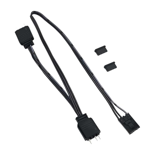 Wilgure ARGB Adapterkabel 4Pin Bis 3Pin Verbessert Die Leuchtungseffekte 4Pin Auf 5V 3Pin Geräte Splitter Für HDLL120 Wilgure ARGB Adapterkabel 4Pin Bis 3Pin Verbessert Die Leuchtungseffekte 4Pin Auf 5V 3Pin Geräte Splitter Für HDLL120 von Wilgure