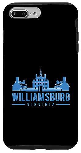 Hülle für iPhone 7 Plus/8 Plus Koloniales Williamsburg-Virginia-Design von Williamsburg Virginia USA Designs and Souvenirs