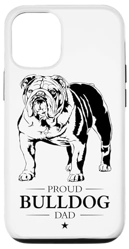 Hülle für iPhone 13 Proud Bulldog Dad Hunderasse Englische Bulldogge Hund Hunde von Wilsigns Englische Bulldogge Designs