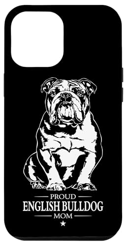 Hülle für iPhone 14 Plus Proud English Bulldog Mom Hund Englische Bulldogge Hunde von Wilsigns Englische Bulldogge Designs