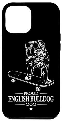 Hülle für iPhone 15 Pro Max Proud English Bulldog Mom Hund Englische Bulldogge Hunde von Wilsigns Englische Bulldogge Designs