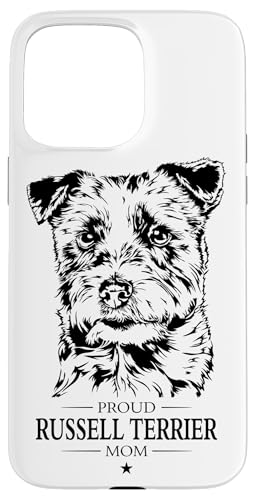 Hülle für iPhone 15 Pro Max Proud Russell Terrier Mom Hund Jack Russell Terrier Hunde von Wilsigns Jack Russell Terrier Designs