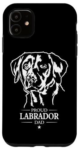 Hülle für iPhone 11 Proud Labrador Dad Labbi Hunde Labrador Retriever Hunde von Wilsigns Labrador Retriever Designs