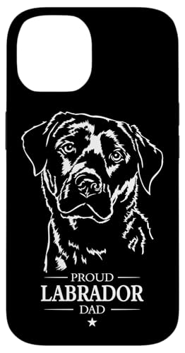 Hülle für iPhone 14 Proud Labrador Dad Labbi Hunde Labrador Retriever Hunde von Wilsigns Labrador Retriever Designs