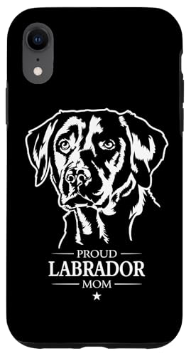 Hülle für iPhone XR Proud Labrador Mom Labbi Hunde Labrador Retriever Hunde von Wilsigns Labrador Retriever Designs