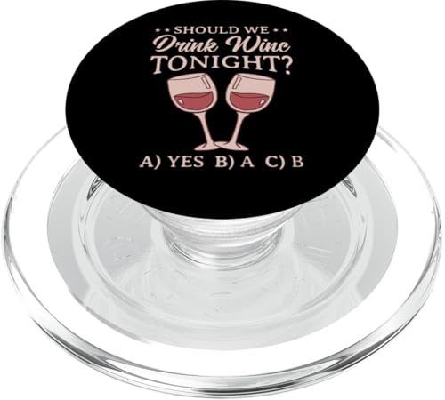 Rotwein Liebhaber Wein Trinker Wein Tester Wein Trinken PopSockets PopGrip für MagSafe von Wine Gifts