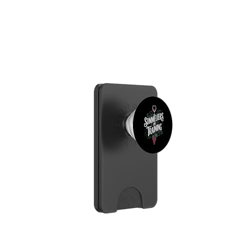 Lustiger Weinhumor für Vino-Enthusiasten bei Weinproben PopSockets PopWallet für MagSafe von Wine Tasting Lover Vino Enthusiast Funny Wine