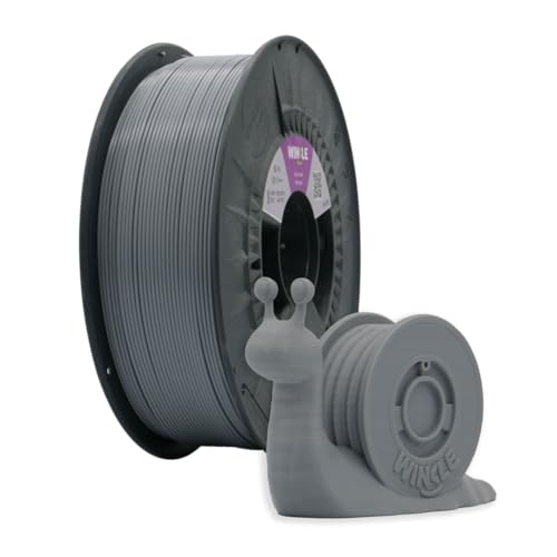 Winkle ASA Filament Aschegrau Griff 1,75 mm Filamentdruck 3D-Drucker 3D-Filament Farbe Aschegrau Spule 1000 g 8435532914136 von Winkle