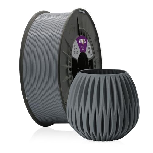 Winkle PLA 3D850 Filament 2,85 mm Aschgrau Filament für 3D-Druck, Spule 1000 kg von Winkle